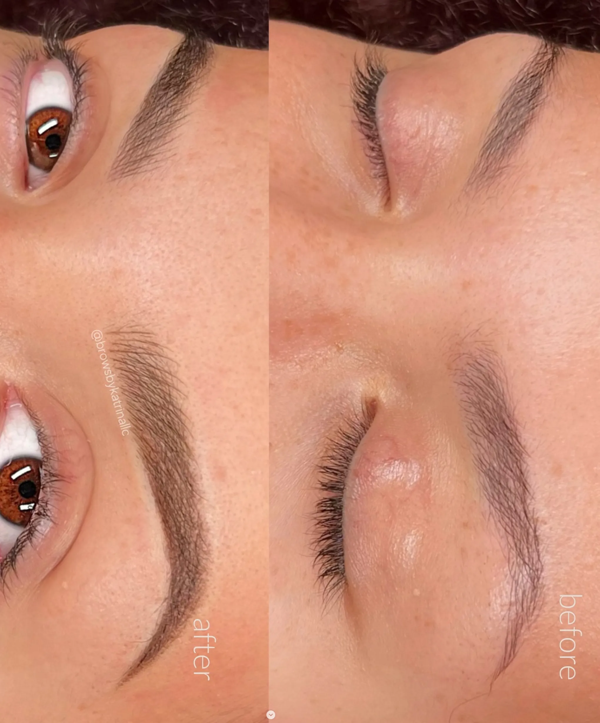 cosmetic eyebrow tattoo