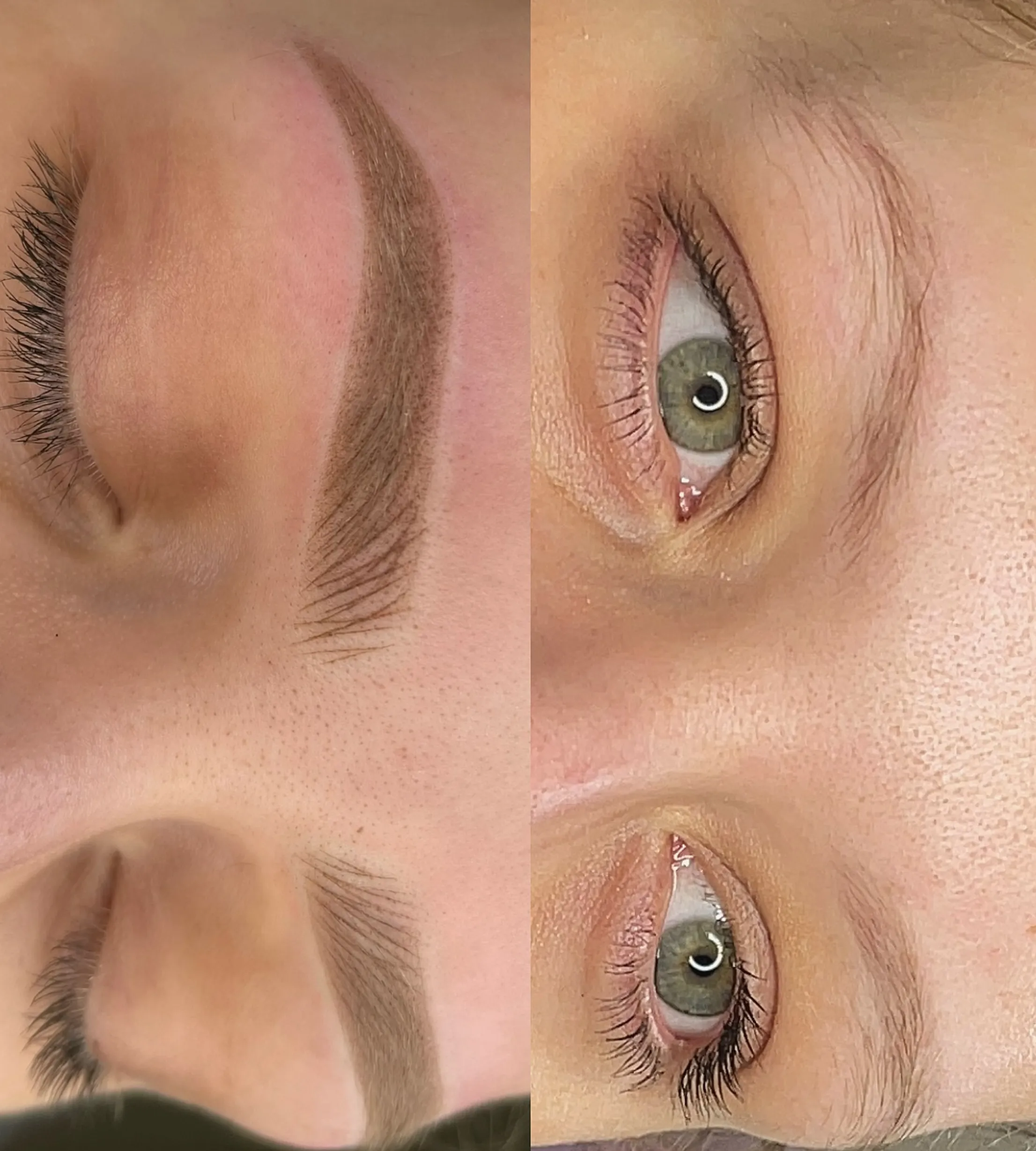 eyebrows feathering near me